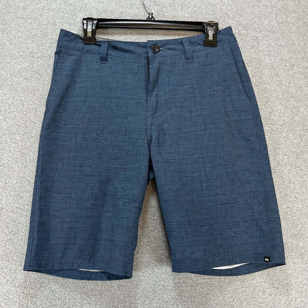 Quiksilver Amphibian Shorts Hybrid Mens 29 Blue DryFlight Surf Beach Casual